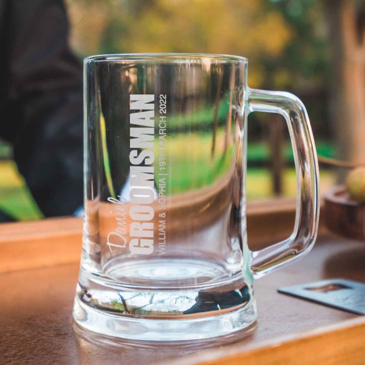 Bold Series Wedding 500ml Beer Mug