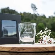 Engraved Bridal Party Scotch Glass
