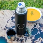 Engraved Swiss Peak Premium Copper 1L Thermal Flask