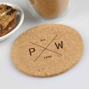 Engraved Barware Cork Coaster
