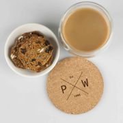 Engraved Barware Cork Coaster