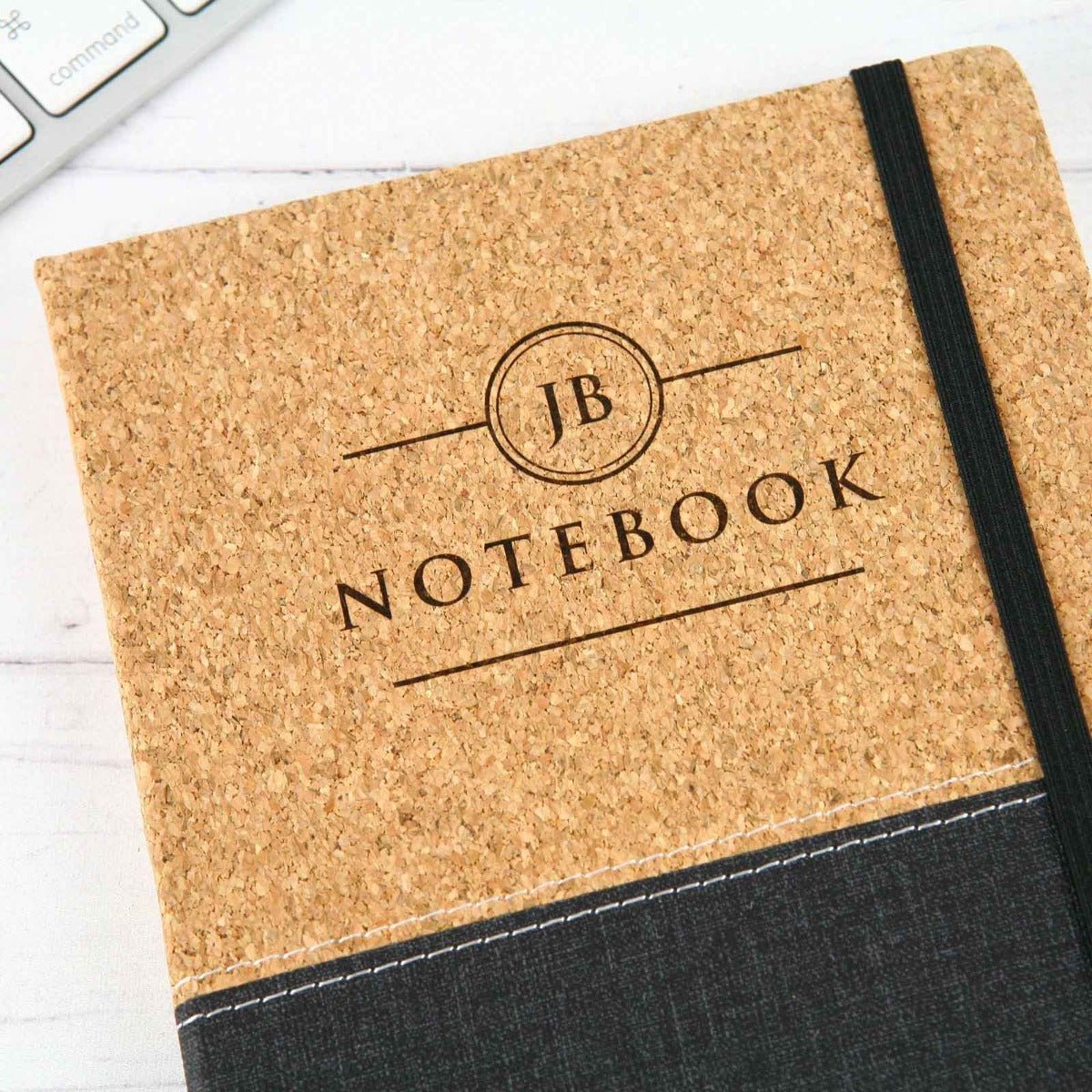 Engraved Birthday Cork Notebook