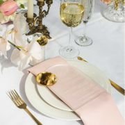 Engraved Frosted Acrylic Wedding Arch Menu