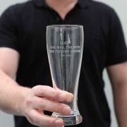 The Man The Myth The Legend Beer Glass