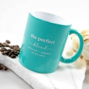 Engraved Wedding Coffee Mug Gift