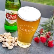 Engraved Wedding Schooner Beer Glass