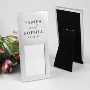 Engraved Wedding Photo Frames Favour