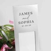 Engraved Wedding Photo Frames Favour