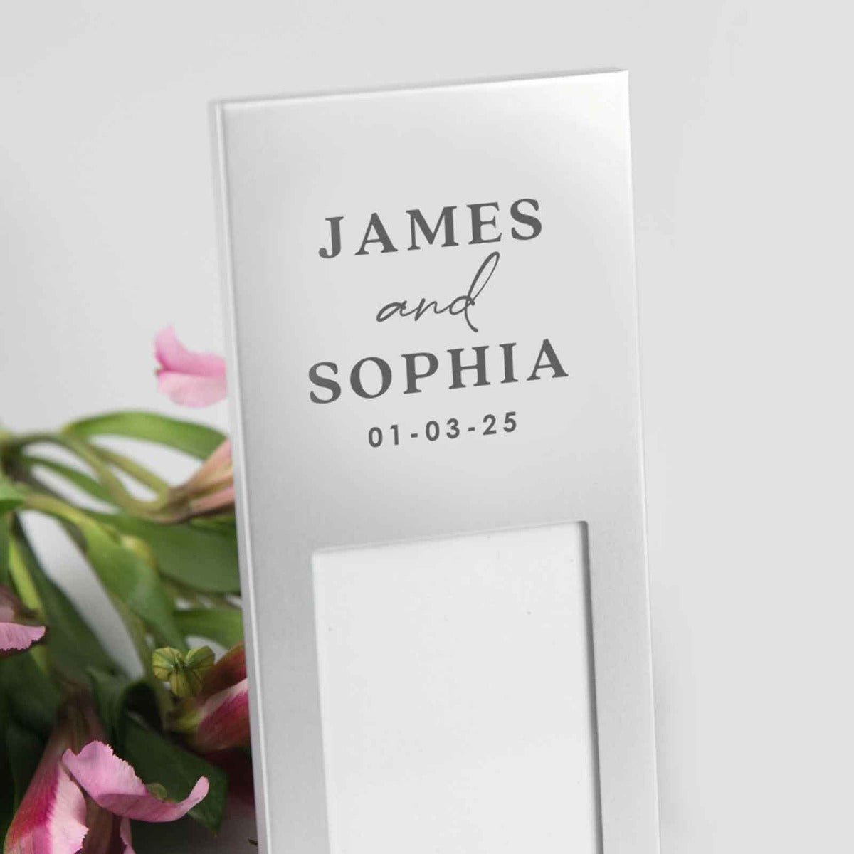Engraved Wedding Photo Frames Favour