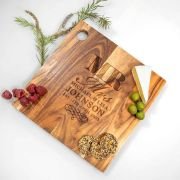 Engraved Deluxe Square Cheese Serving Chopping Board