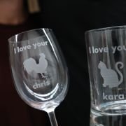 I Love Your… Wine Glass & Beer Mug Set