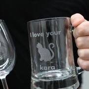 I Love Your… Wine Glass & Beer Mug Set