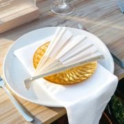 Engraved Wooden Wedding Fan