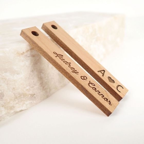 Engraved Wooden Limited Edition Gift Tags