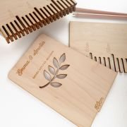 Engraved Wooden Beyond Measure Height Chart with Pencils