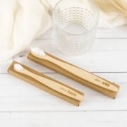 Engraved Wooden Bamboo Toothbrush