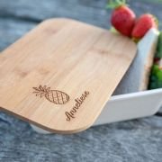 Engraved Bamboo Lid Lunchbox