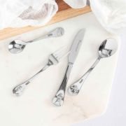 Engraved Stainless Steel Children’s Cutlery 4 Piece Set Fairy Tale