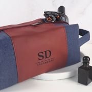 Engraved Bridal Party Ruby Toiletries Bag