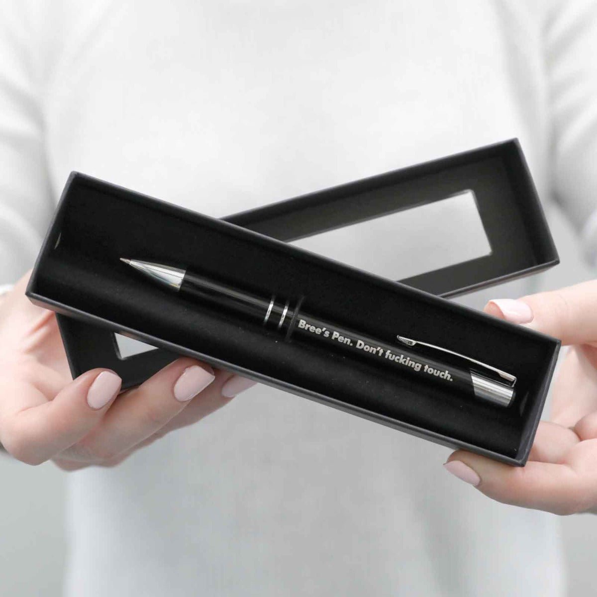 Don’t Touch My Pen – Engraved Designer Pen