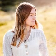 Heart Infinity Necklace with Engraved Initial Pendant
