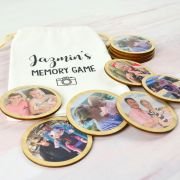 Wooden Photo Memory Game with Personalised Gift Bag