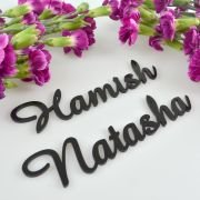 Laser Cut Acrylic Name Place Cards