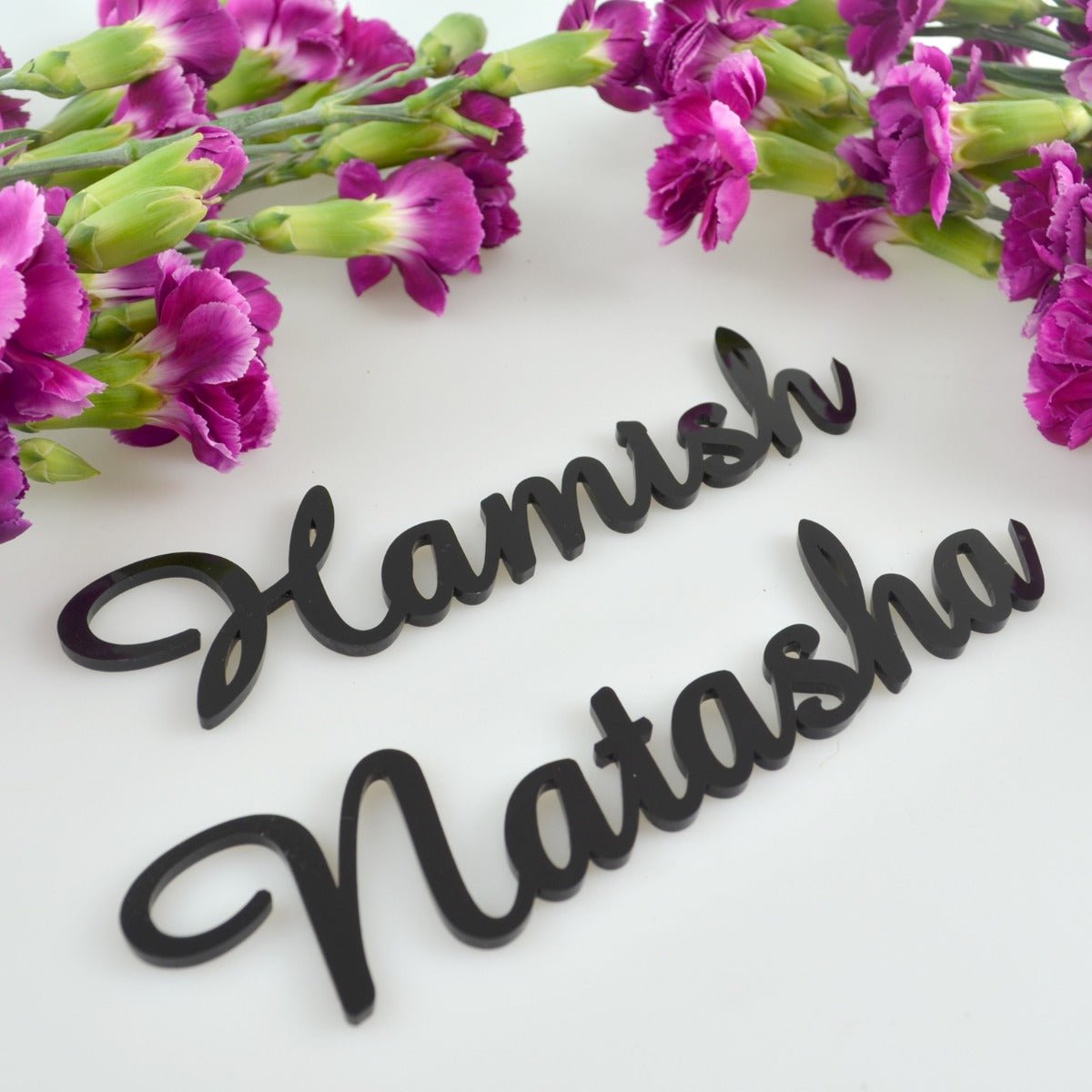 Laser Cut Acrylic Name Place Cards
