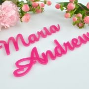 Laser Cut Acrylic Name Place Cards