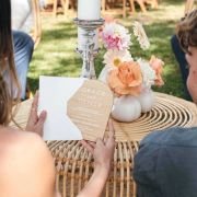 Printed 5×7 Bamboo Arch Wedding Invitations