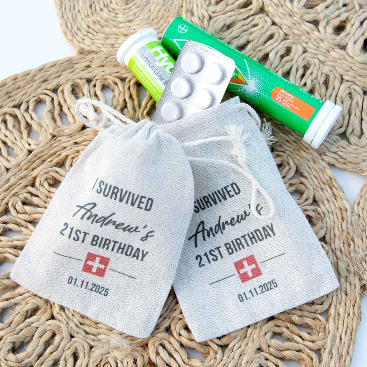 Printed Birthday Hangovers Kits
