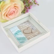 Photographic Printed Wedding Glass Coasters
