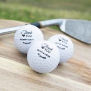Printed Wedding Golf Balls