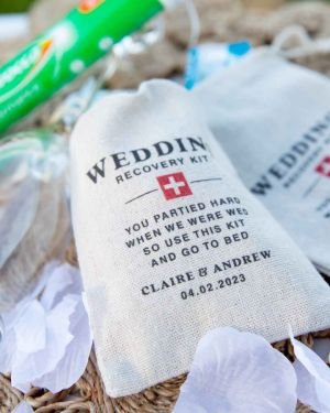 Colour Printed Hangover Wedding Kit Favours