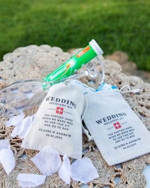 Colour Printed Hangover Wedding Kit Favours