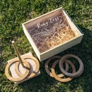 Engraved Ring Toss Wedding Game Keepsake