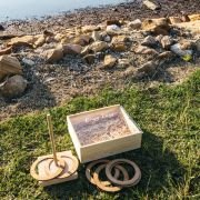 Engraved Ring Toss Wedding Game Keepsake