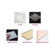 Round Acrylic Table Number with Stand