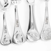 Engraved Stainless Steel Children’s Cutlery 4 Piece Set Sea Animals