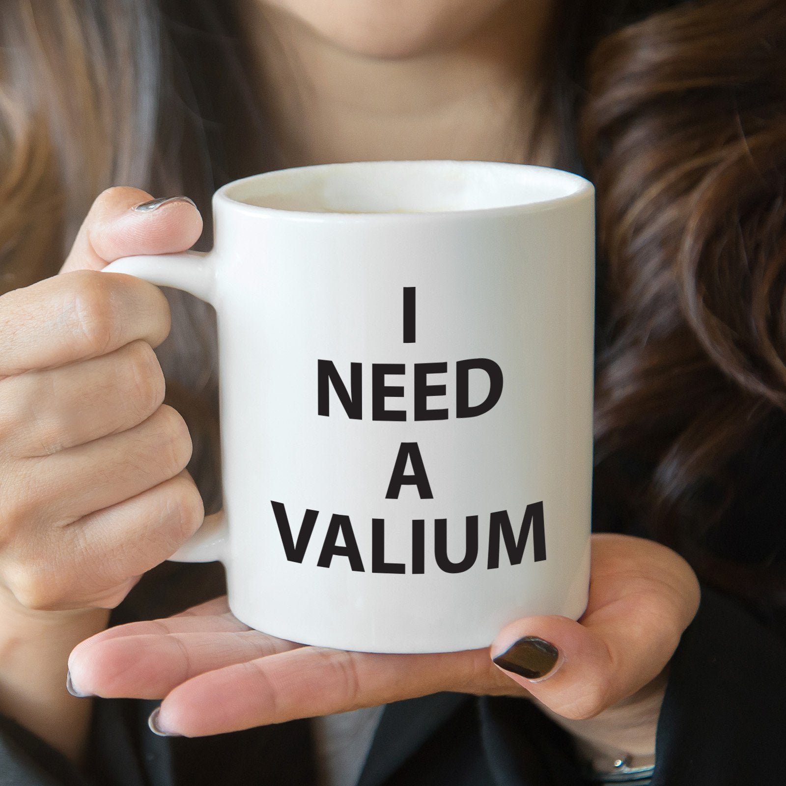 I Need A Valium Printed 325ml White Coffee Mug