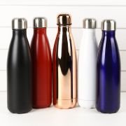 Engraved 500ml Metal Water Bottle Corporate Gift