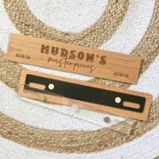 Engraved Wooden Kids Artwork Display Hanger