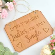 Engraved Wooden Page Boy Flower Girl Signs